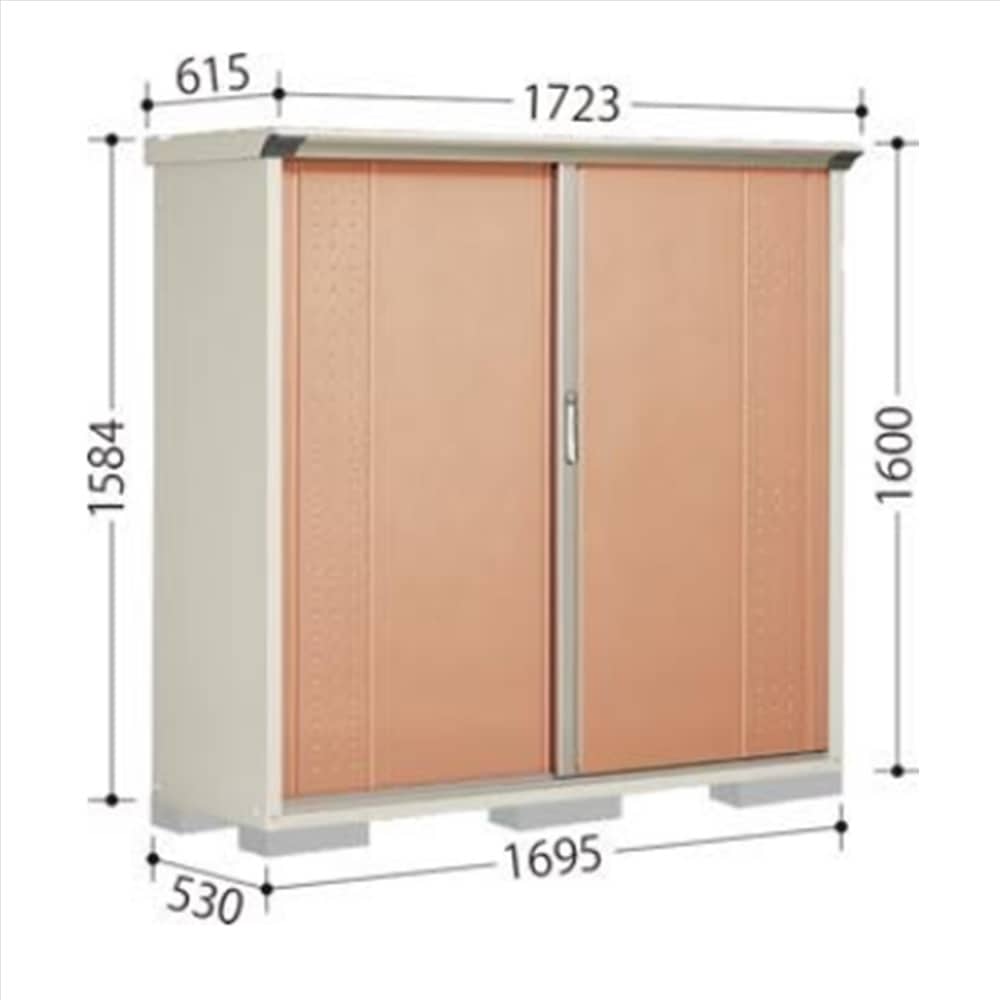 田窪物置 グランプレステージ ジャンプ GP−175BT たて置きタイプ 棚板2枚・ネット棚板1枚付属 工事付きパック