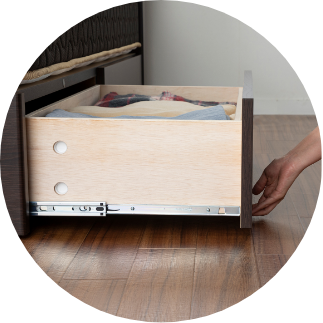 フルスライドレール仕様